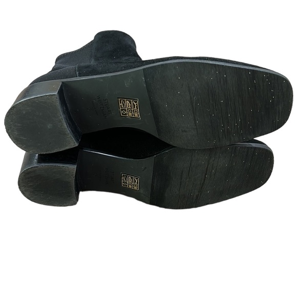 Stuart Weitzman Easyon Reserve suede and neoprene ankle boots Size 5 - Picture 11 of 12